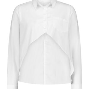 מכופתרת גברית בטן לבנה