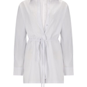 אוברול כותנה מכופתר חגורה