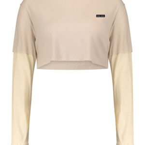 קרופ טישו שכבות אפור