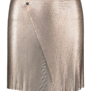 חצאית ברזלית רוז כסוף