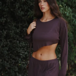 קרופ אלכסוני זאדיג חום