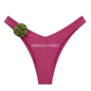 תחתון וי ורוד טרופיקל